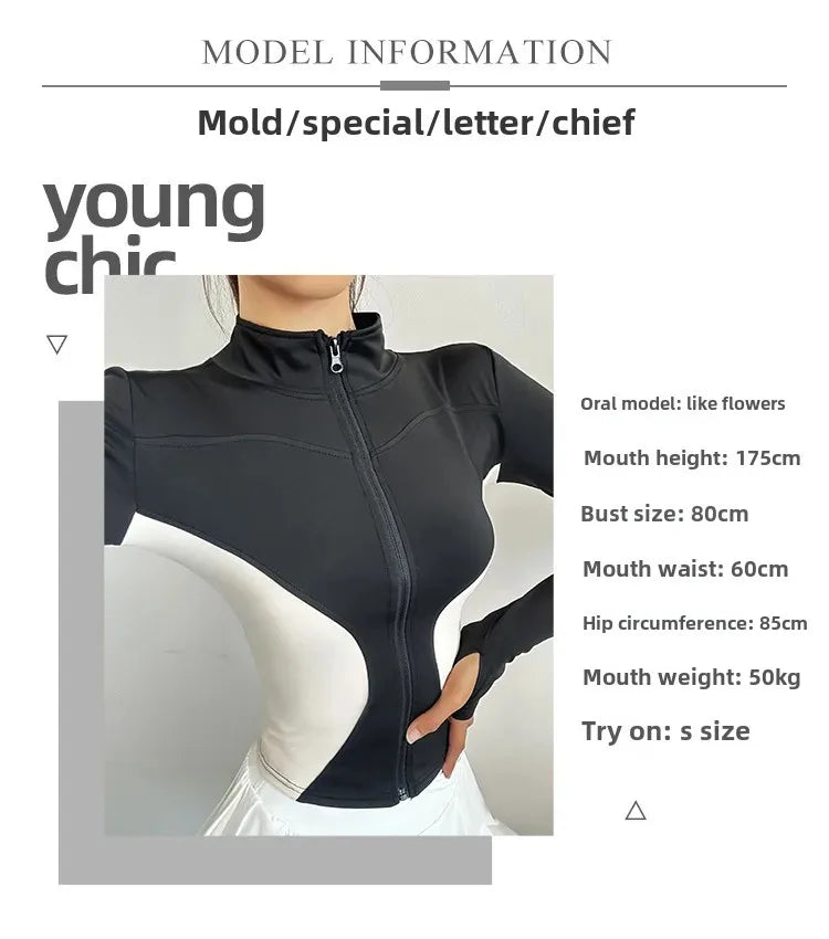 Naked Feeling, sporty, long-sleeved, for running, fitness and outdoor activities.