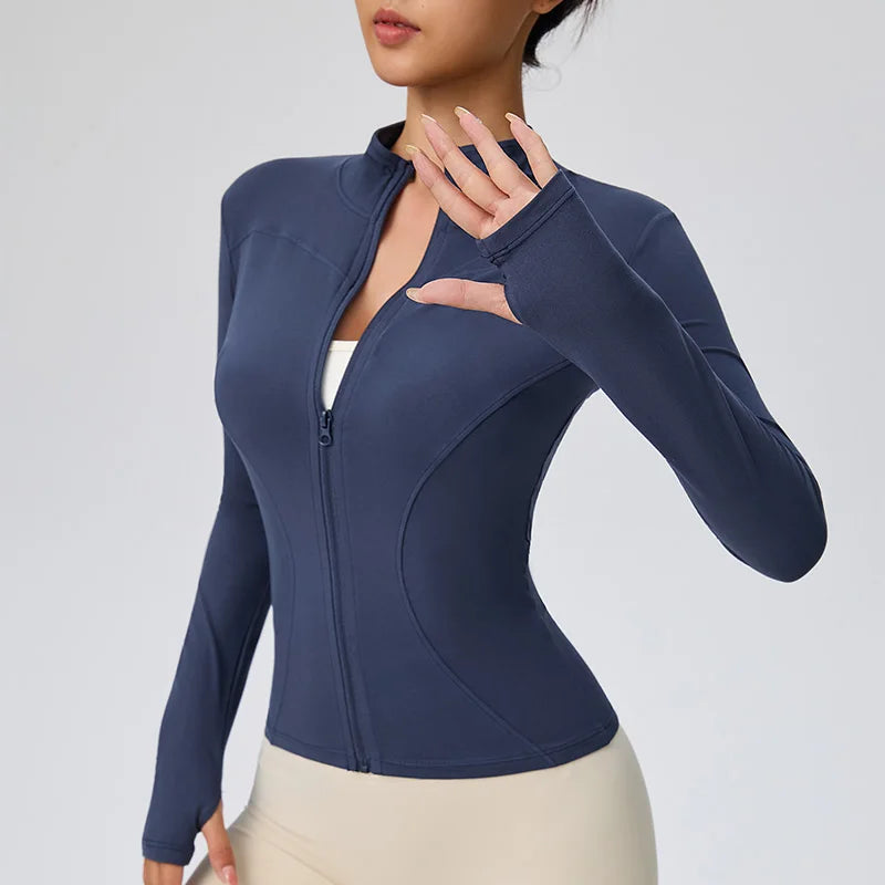 Pilates-Form Schnelltrocknende Jacke